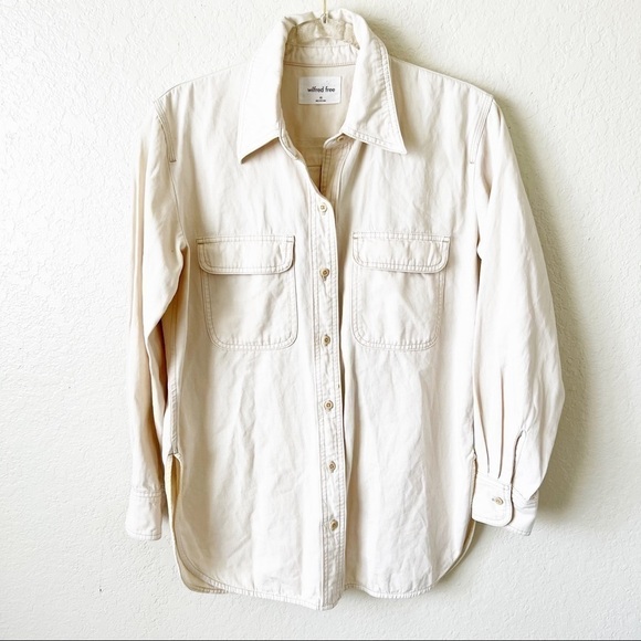 Aritzia Wilfred Free Nova Button Up size XS - Picture 4 of 13